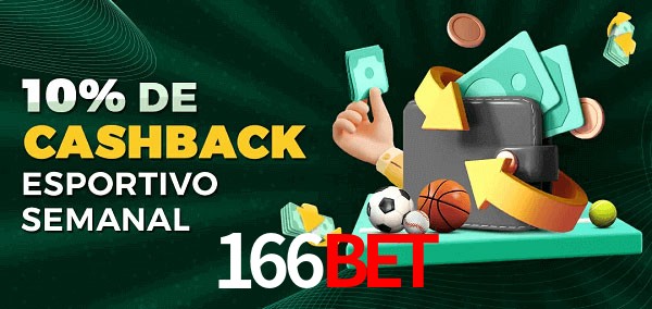 10% de bônus de cashback na 166Bet